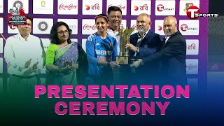 Bangladesh W vs India W Post Match Presentation। 5th T20i | T Sports