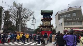 犬山祭り2017練屋町車切り