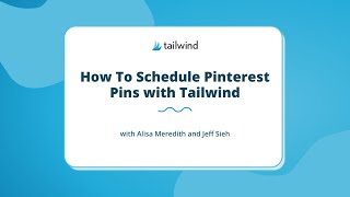 How To Schedule Pinterest Pins with Tailwind