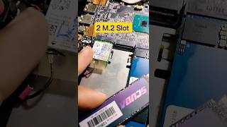 Extand More SSD in One Laptop | Two - M.2 SSD Slot in One LAPTOP motherboard#macnitesh#2023shorts