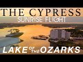 The Cypress at the Lake Sunrise DRONE Video @ Lake of the Ozarks