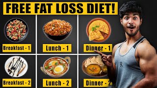FREE CUTTING DIET PLAN 🔥 - Full Day Of Eating For “Weight Loss” (10 KILOS!)