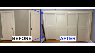 How to upgrade your closet space with bypass sliding doors!