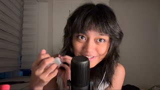 random nonsensical asmr to relax u (tapping, whispering, nd other stuff)