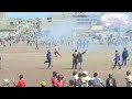 RUNNING BATTLES IN JACARANDA AFTER RAILA GOONS STORMED WHILE MEMBERS WERE ATTACKING RAILA AND RUTO