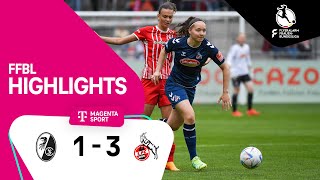 SC Freiburg - 1. FC Köln | Highlights FLYERALARM Frauen-Bundesliga 22/23