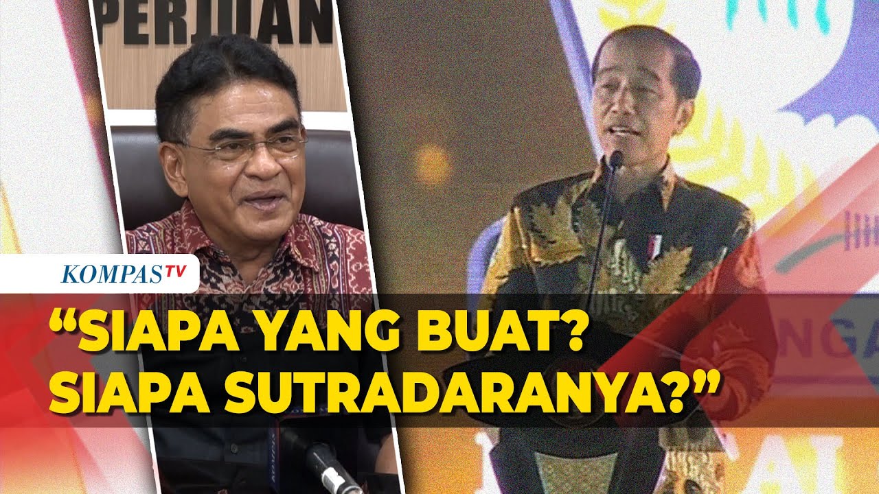 Politikus PDIP Jawab Jokowi Soal Drama Politik: Siapa Sutradaranya ...