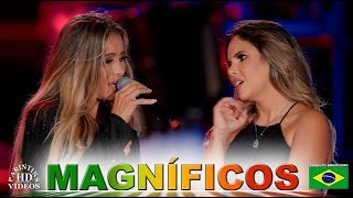 Walkyria Santos 4K   Cantando os Sucessos da Banda Magníficos