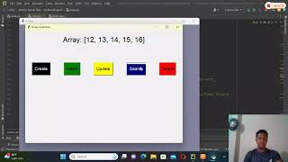 python project arrry and linked list TKinter project