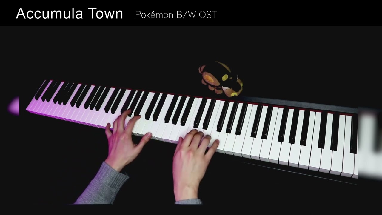 Pokémon B/W OST - Accumula Town (Piano Cover) - YouTube