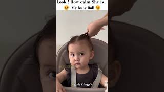 Girly things | Cute baby video #viral #trending #baby #shortsfeed