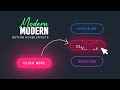 Modern Button Hover Effects using CSS & Javascript