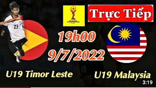 SOI KÈO TRỰC TIẾP: U19 ĐÔNG TI MO VS U19 MALAYSIA - GIẢI U19 ĐÔNG NAM Á