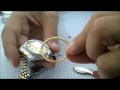 how to remove a rolex bezel easy rolex datejust jubilee