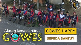 ALASAN DAN MANFAAT BERSEPEDA || GOWES PULOSARI PARE