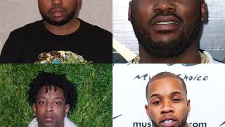 Meek Mill and Akademiks Argue on Club House. 21Savage and Tory Lanes also comment