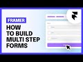 Multi Step Forms in Framer