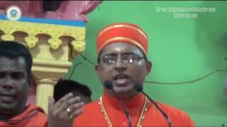 Subhananda Darsanam ...Brahmasree Devananda Gurudevan ...Blessing speech (25-6-2017)