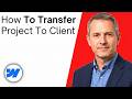 How To Transfer A Webflow Project To A Client Account