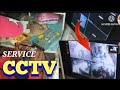 CCTV Service Camera  Memperbaiki Gambar Tidak Tampil di TV Mengecek Arus dari Power Supply 12 V 10 A