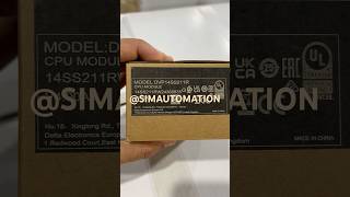 Unboxing of Delta PLC DVP14SS211R by @simautomation #youtubeshorts #industrialautomation #trending