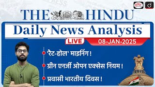 The Hindu Newspaper Analysis | 08 JANUARY 2025 | Current Affairs Today | Drishti IAS