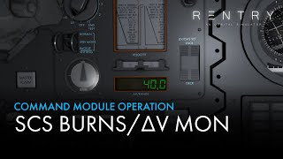 Command Module Academy - EMS SCS burns and dV-functions