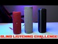 Sony SRS XB23 VS XB22 VS JBL FLIP 5 Blind Listen Challenge. How good is your guessing game 🤔