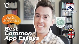 UPenn, Dartmouth & Brown: My Favorite Common App Essays | Ask Sam Anything Ep. 5