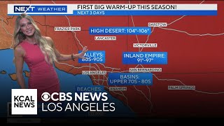 Triple-digit temperatures heading to Southern California