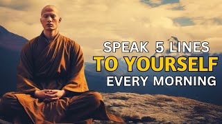 Speak 5 Lines To Yourself Every Morning | Powerful Story