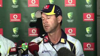 Jan 4th: Ricky Ponting and Michael Clarke press conference