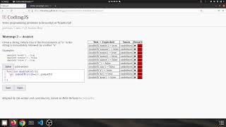 Warmup 2 doubleX Javascript solution