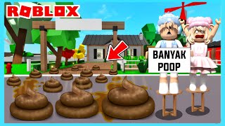 Gawat..!! Kota Kita Banjir Poop Di Roblox Brookhaven ft @Shasyaalala