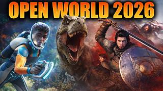 Die 10 BESTEN Open World Games 2026 🔥 Diese Spiele werden ALLES verändern!