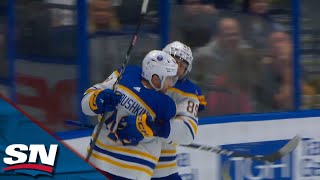 Sabres' Lyubushkin Lasers The Shorthanded Goal To Win It In Overtime