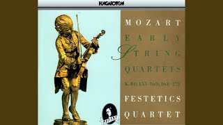 String Quartet No. 1 in G major K. 80 (73f) : III. Minuetto