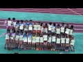 2017.8.2 山形インターハイ 女子 4×400mr 表彰式