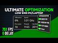 OPTIMIZE Low End PC/Laptop to Boost FPS! - Fix Stutters & Reduce Input Delay!