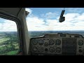 learning vatsim 1 first flight circuits with heavy crosswind