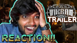 VIKRAM Trailer | REACTION!! | Kamal Haasan | VijaySethupathi, FahadhFaasil, LokeshKanagaraj, Anirudh