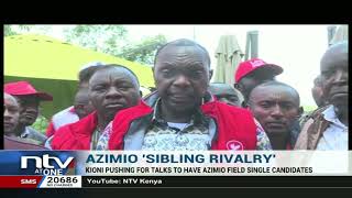 Jeremiah Kioni pushing for talks to have Azimio field single candidates