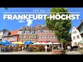 ONE DAY IN FRANKFURT-HÖCHST (GERMANY) 🇩🇪 | 4K 60FPS | Follow the through the beautiful old town