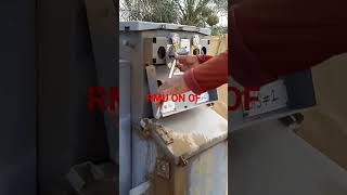 RMU ON OF HIGH VOLTAGE CABLES viralvideo# shortvideo# YouTubeshort#