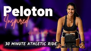 30 Minute PELOTON Inspired HIIT Spin Class