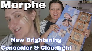 Morphe New Brightening Concealer \u0026Cloudlight Veil. #Morphe #newmakeup