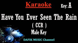 Have You Ever Seen The Rain (Karaoke) CCR (Creedence Clearwater Revival) key A