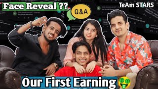 Our 1st Earning From YouTube🤑 | 3M Special QnA Video😍.