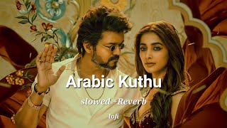 Arabic kuthu Song (Slowed + Reverb) | lofi mix | Beast | Talapathy vijay | Pooja hegde |