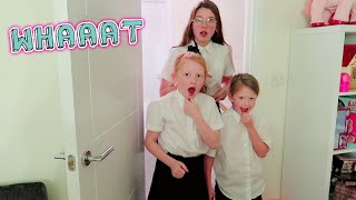 SHOCK ROOM TRANSFORMATION WHEN THE GIRLS GOT HOME FROM SCHOOL! VLOGMAS DAY 18
